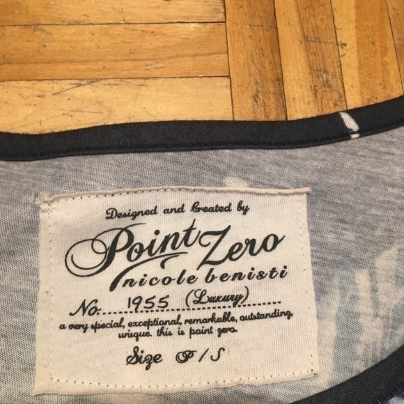 5/15$ Point zero blouse 3/4 sleeves​ - Picture 3 of 6